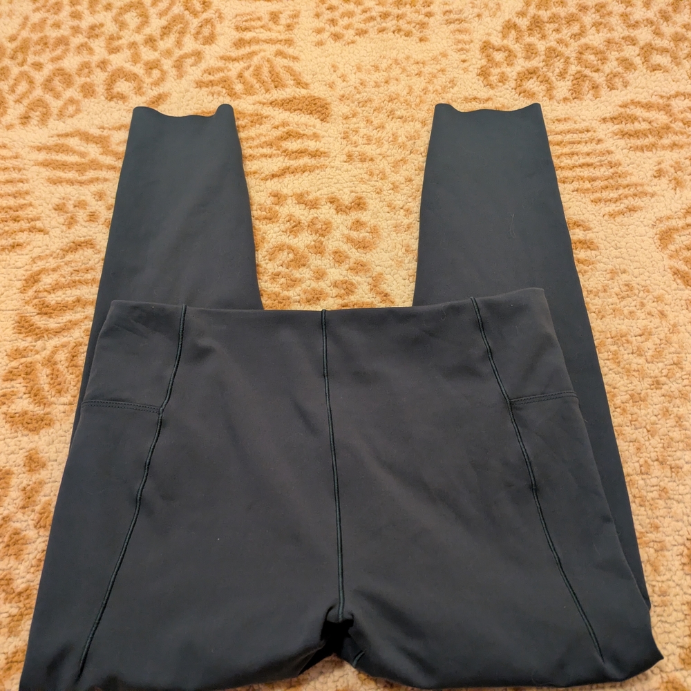 Harmony And Balance Forest Green Leggings - Picture 4 of 7